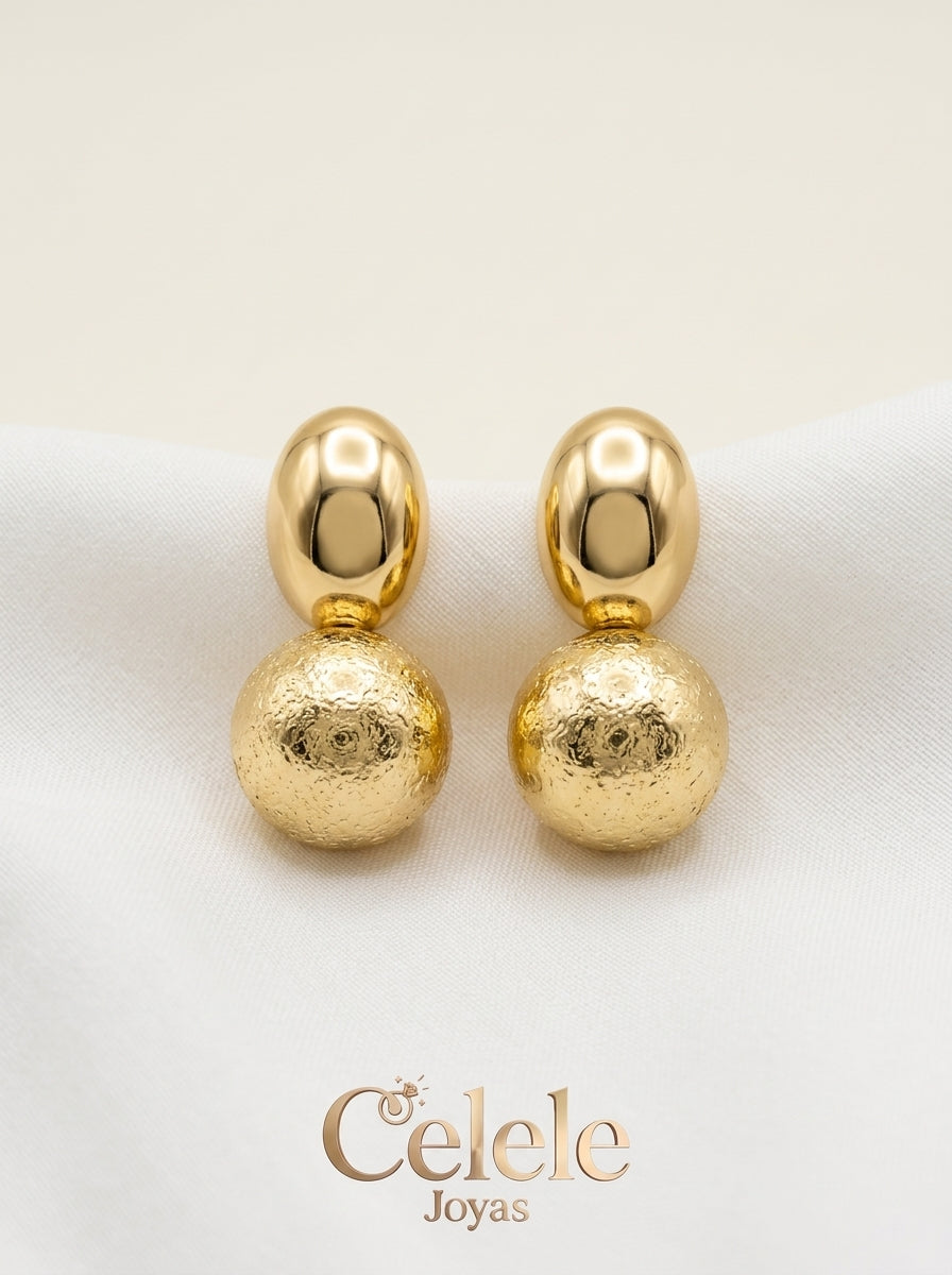 Topos Bola Dorado Minimalista 💛