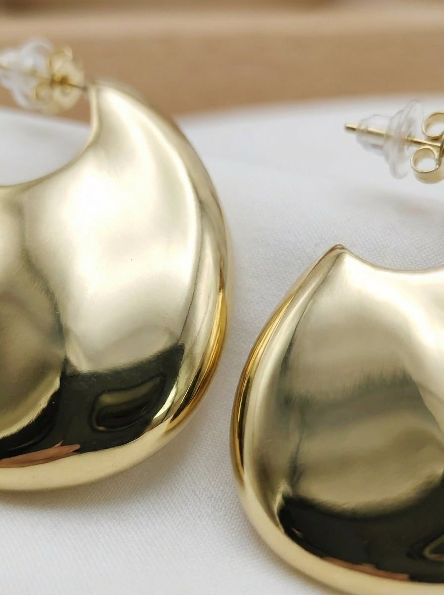 Aretes Gota  Dorados Elegantes ✨