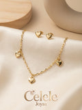Juego Femenino Collar + Aretes