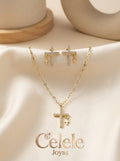Juego Femenino Collar + Aretes