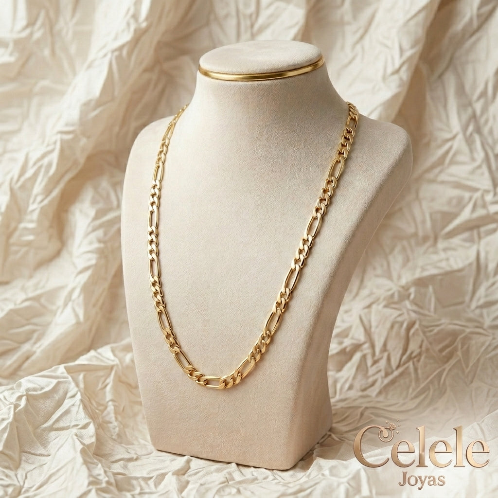 Collares de Cadena Gruesa en Rodio | Elegancia Premium Antialérgica