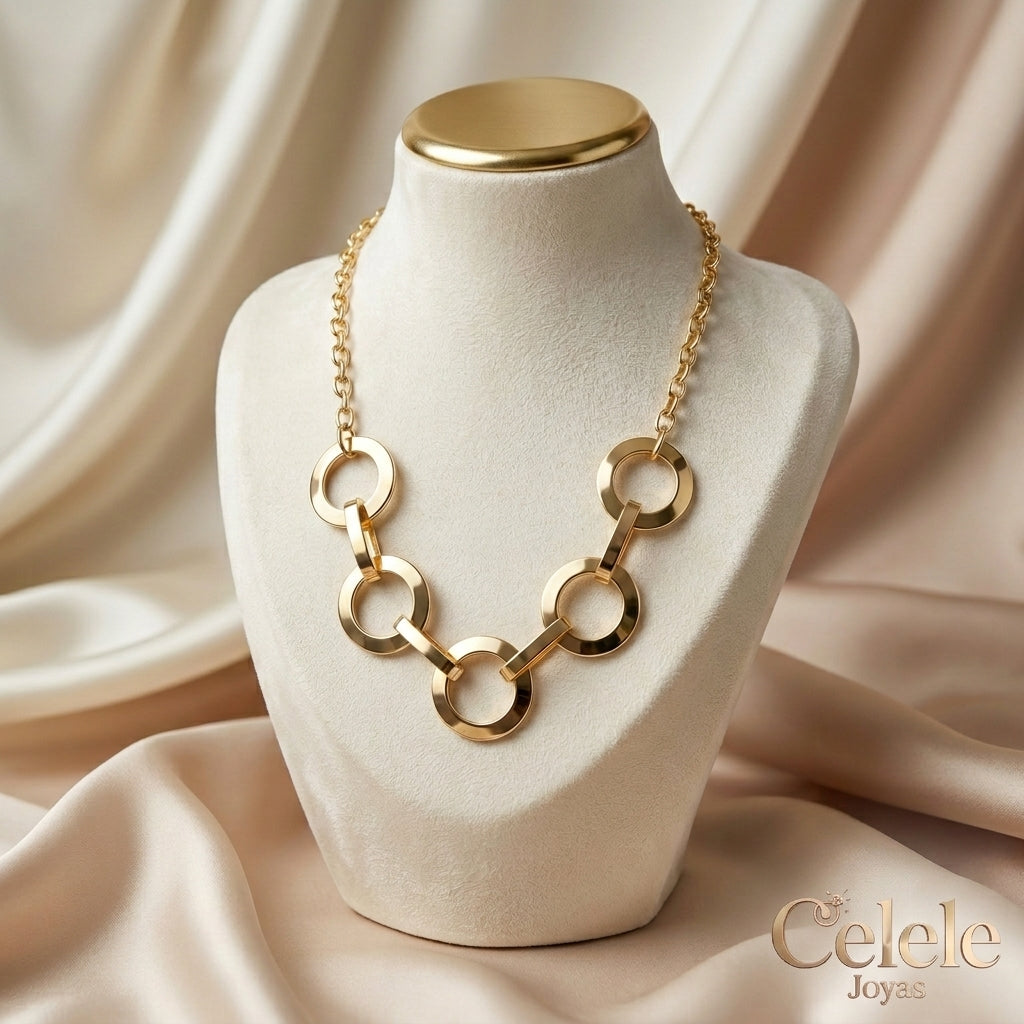 Collares de Cadena Gruesa en Rodio | Elegancia Premium Antialérgica