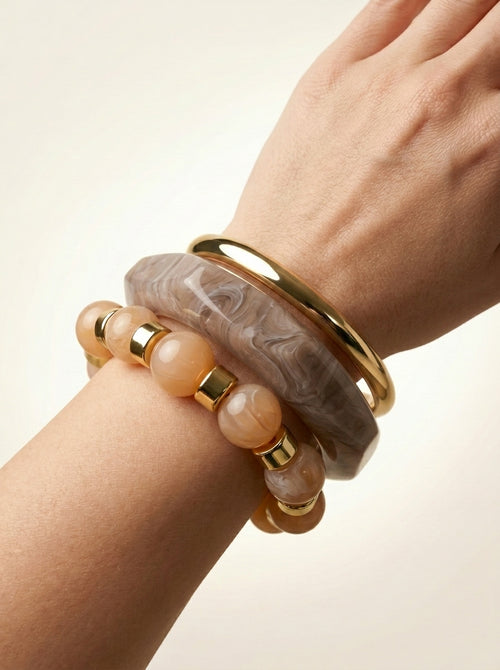 Aros Chunky Elegantes en Acrílico 💖