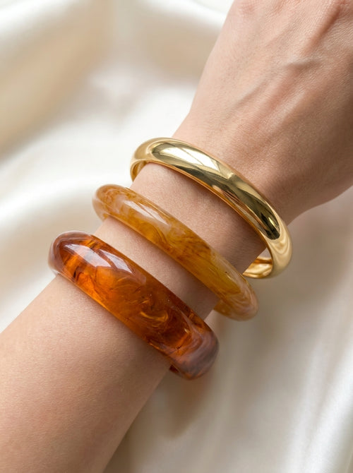 Aros Chunky Elegantes en Acrílico 💖