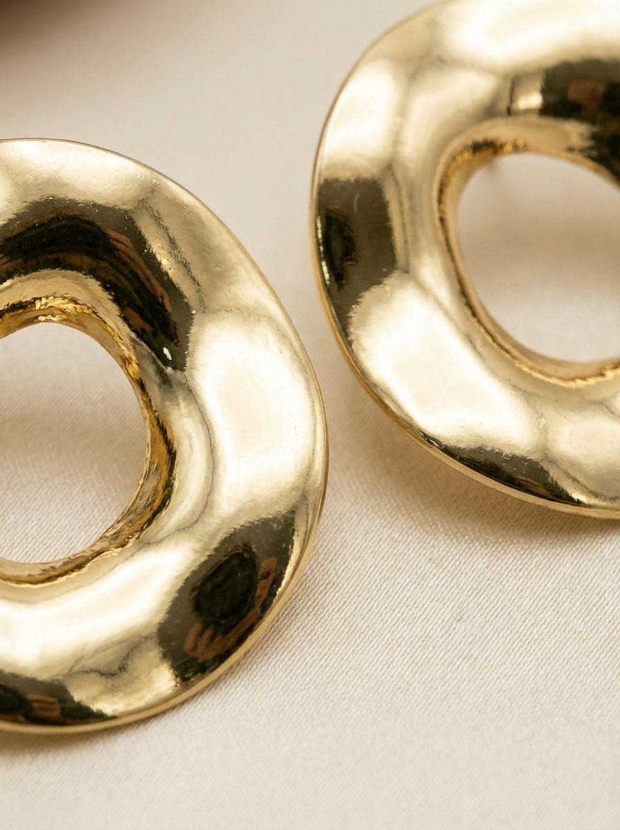 Maxi aretes Dorados Elegantes ✨