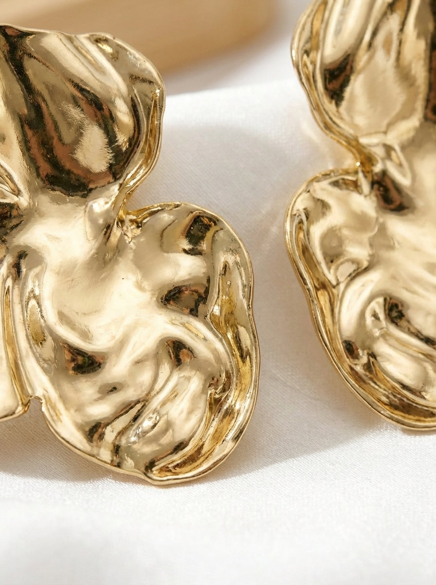 Maxi aretes Dorados Elegantes ✨