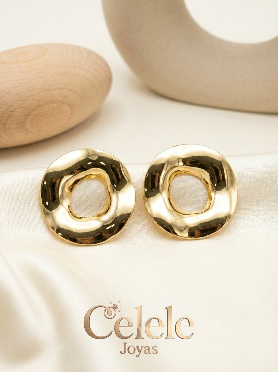 Maxi aretes Dorados Elegantes ✨