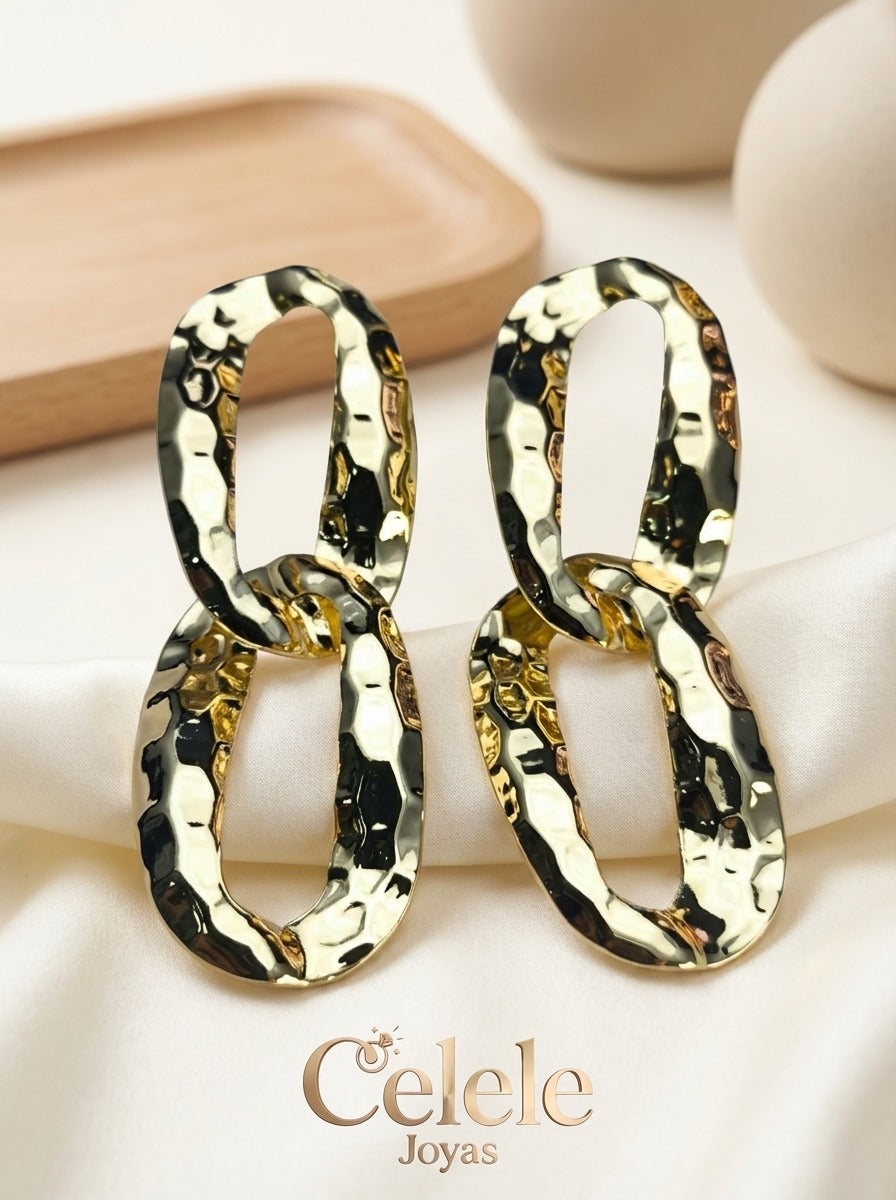 Maxi aretes Dorados Elegantes ✨