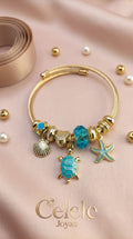 Pulsera Pandora con Charms Integrados
